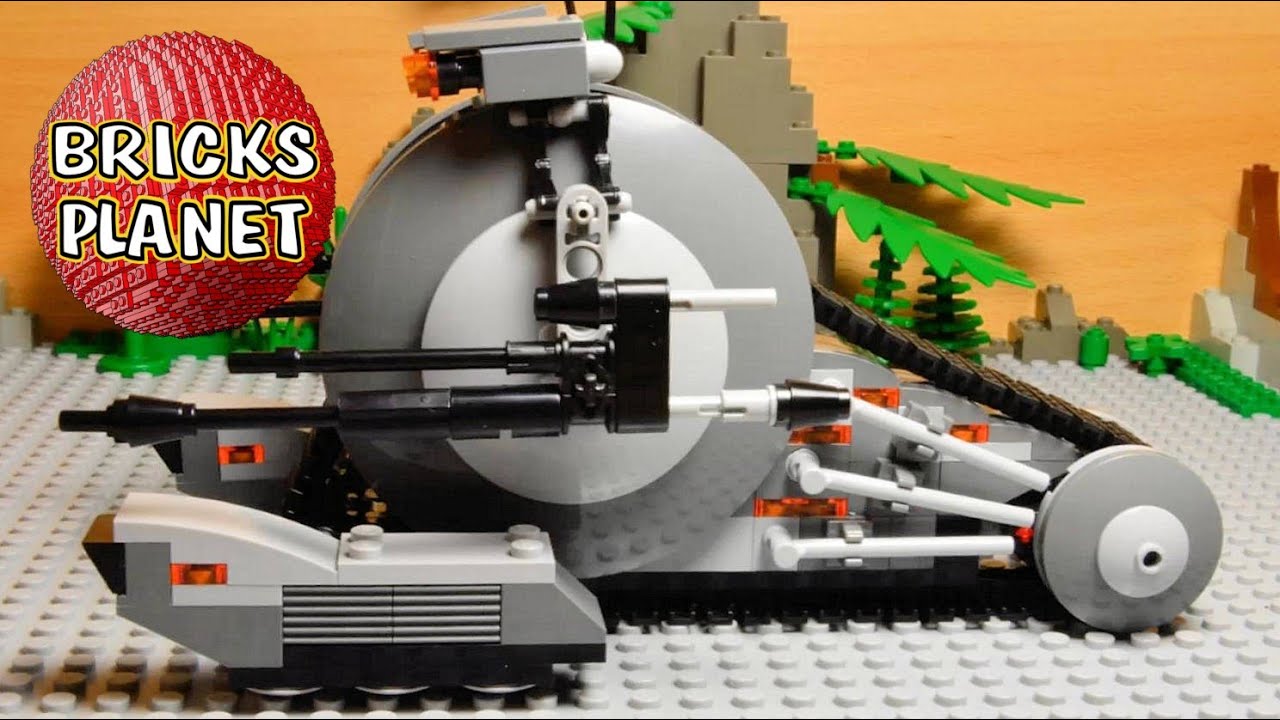 Corporate Alliance Tank Droid LEGO Star Wars 75015 set - Review, Stop motion, Time-Lapse build