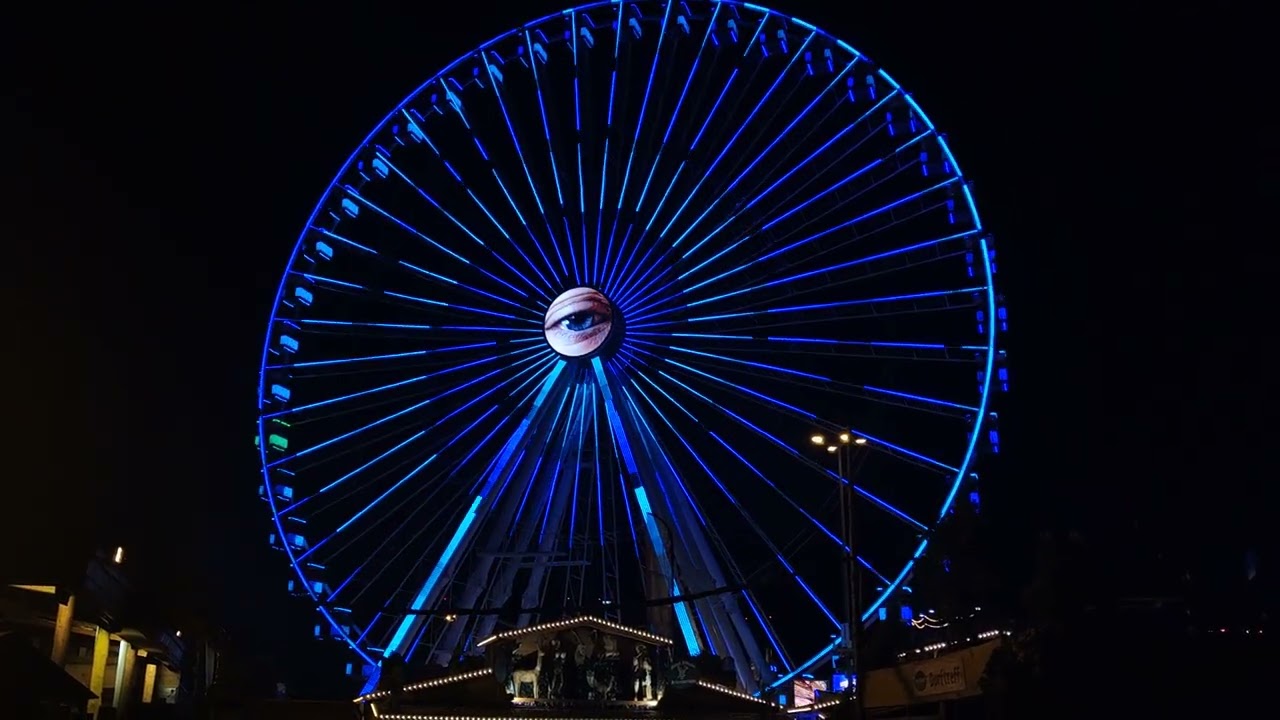 Europa-Rad - Kipp & Sohn (Offride) / Cannstatter Wasen Stuttgart 2023 / Kirmes Riesenrad / 55m