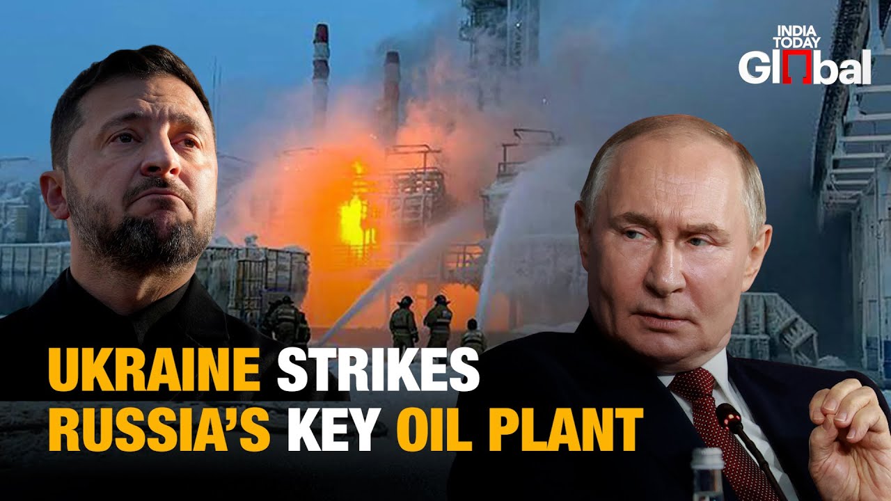 Ukraine&rsquo;s Drones Hit Major Russian Oil Refinery as Trump&rsquo;s Peace Talks Collapse