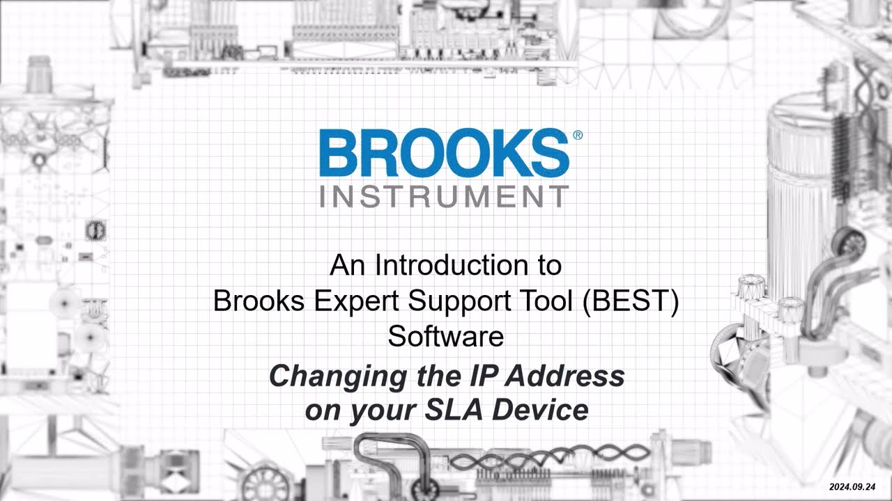 Introduction to BEST Software: Changing an IP Address on Your SLA Series Thermal Mass Flow Meter