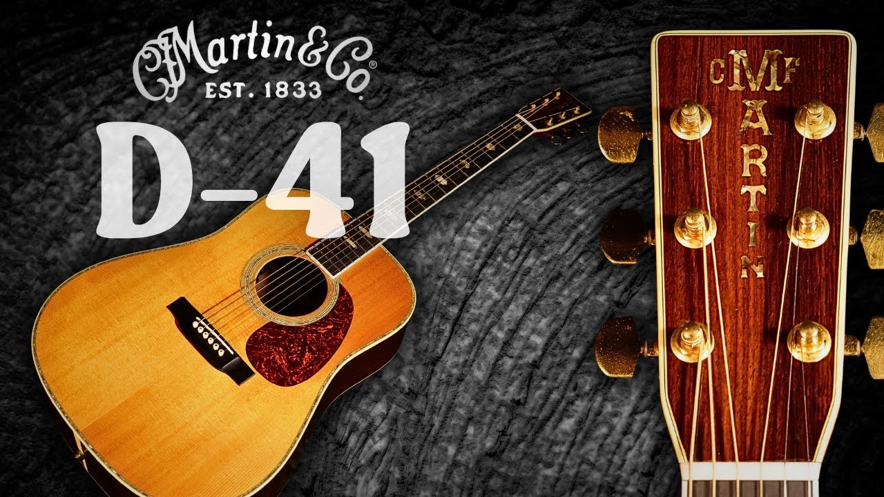 マーチンD45＋D28 ÷ 2＝”MARTIN D-41”なのか？2001年製 FISHMAN Matrix Infinity PU搭載（完全予約制 名古屋アコギ専門店 オットリーヤギター）