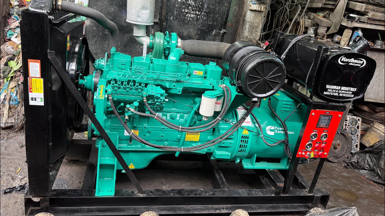 82.5Kva Cummins Generator with full engine fitting and Load testing satara Maharashtra Delivery
