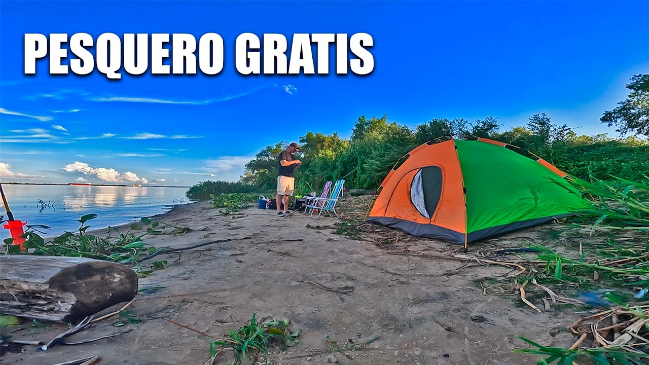 TE MUESTRO COMO LLEGAR A ESTE PUNTO DE PESCA, acampamos y cocinamos junto al rio!!!!!!!!!