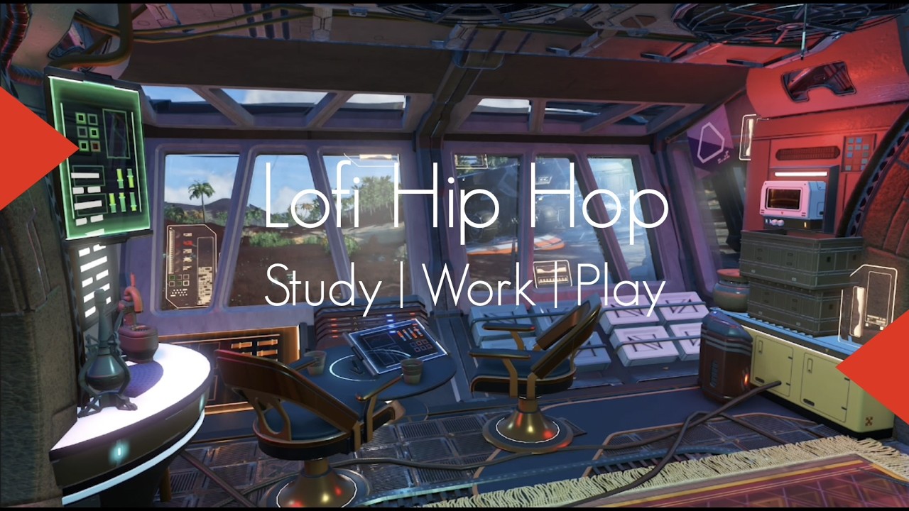 Resting View 4 hours Lofi Hip Hop | Ambience to Study, Work, Play, Chill