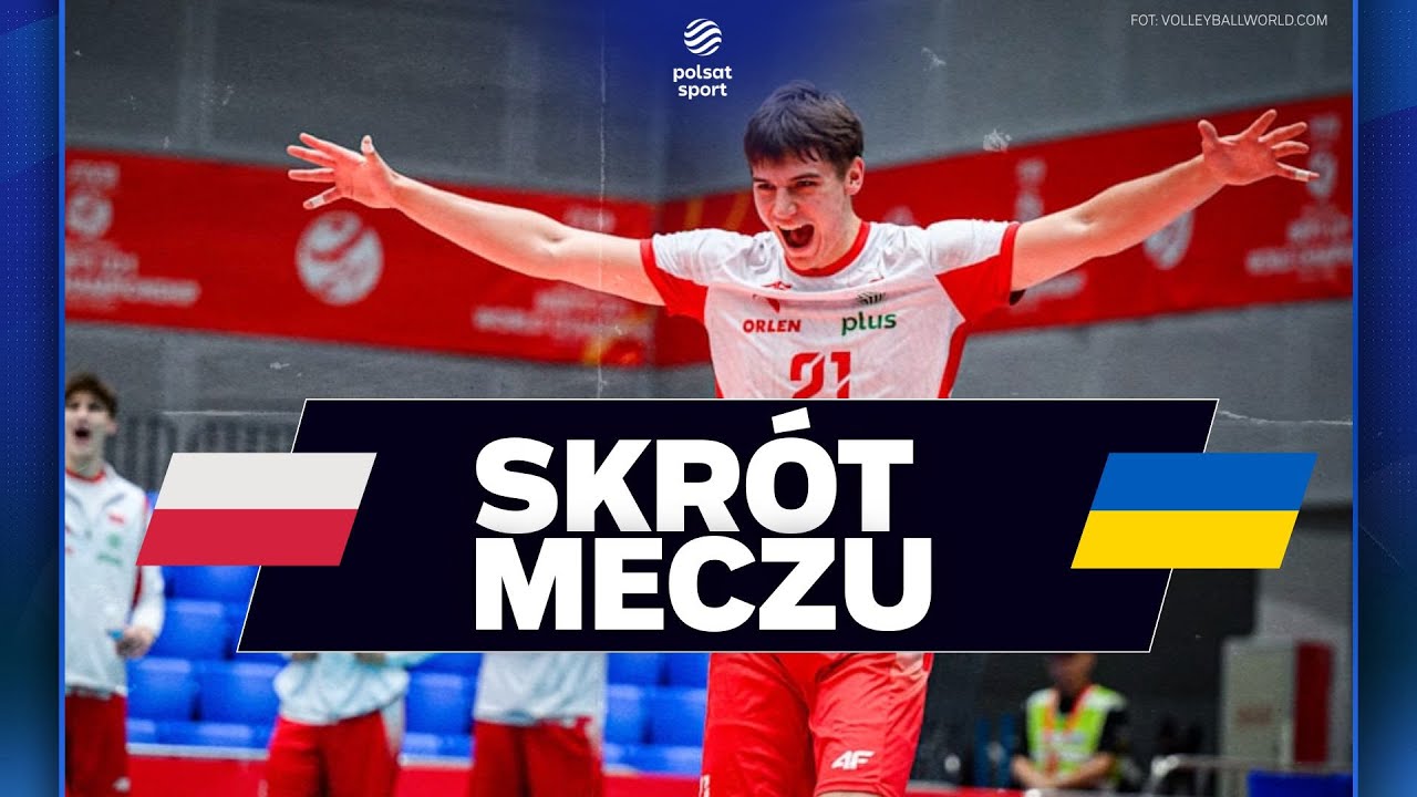 SKRÓT: POLSKA - UKRAINA | MISTRZOSTWA ŚWIATA U21 SIATKARZY