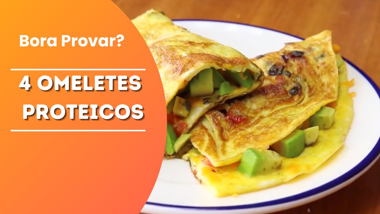 4 Receitas de Omeletes Proteicos para seu caf&eacute; da manh&atilde; super saud&aacute;vel