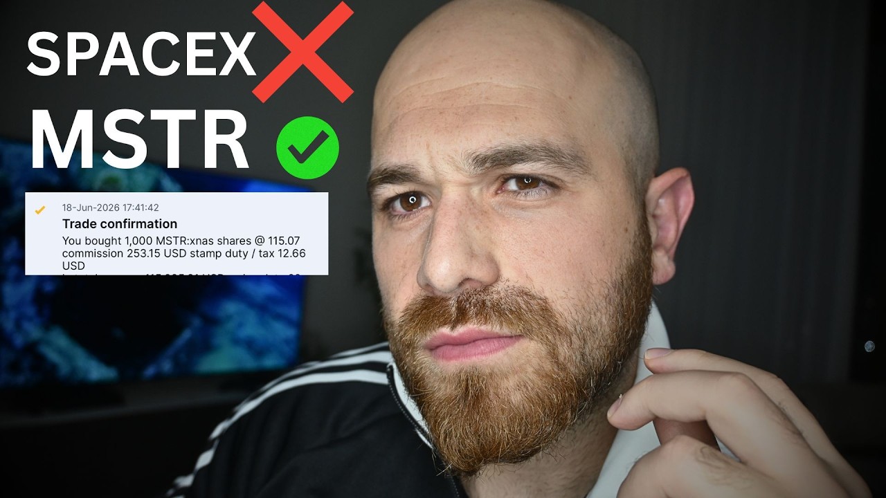 Почему я купил акций MSTR на $100 000, а не SpaceX