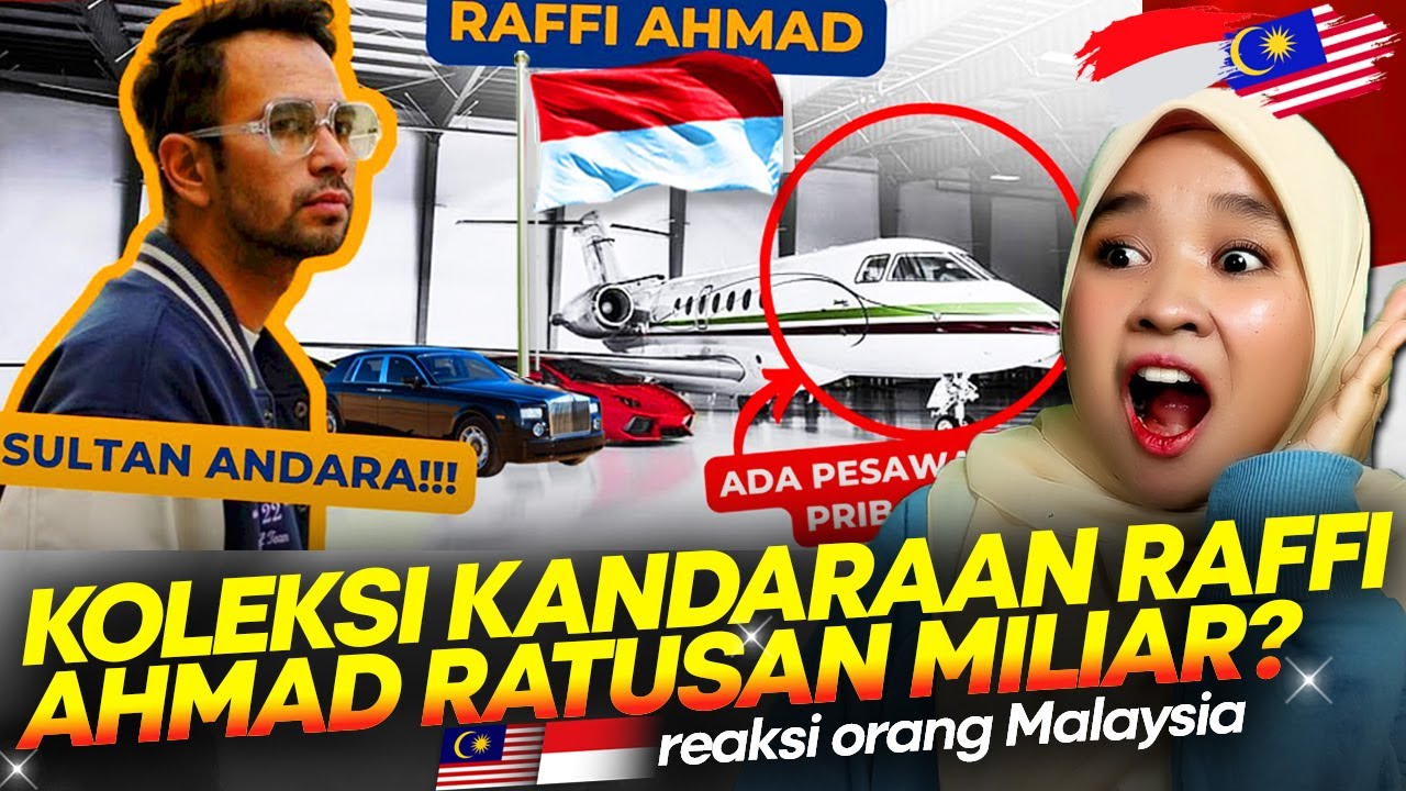 🇮🇩 INSPIRASI BANGET!!😱😍SULTAN ANDARA!! RAFFI AHMAD PUNYA BISNIS TRILIUN DAN ADA JET MEWAH?! 🇲🇾 REACT