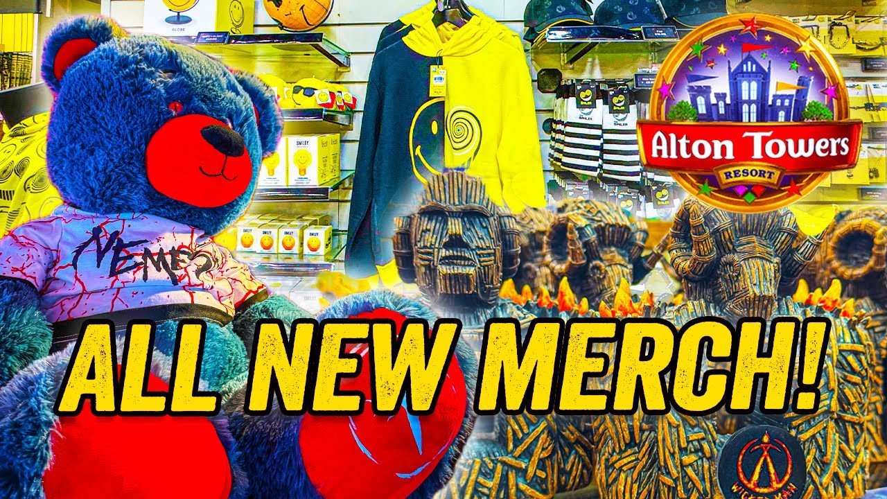 NEW Alton Towers Summer Merch is HERE!