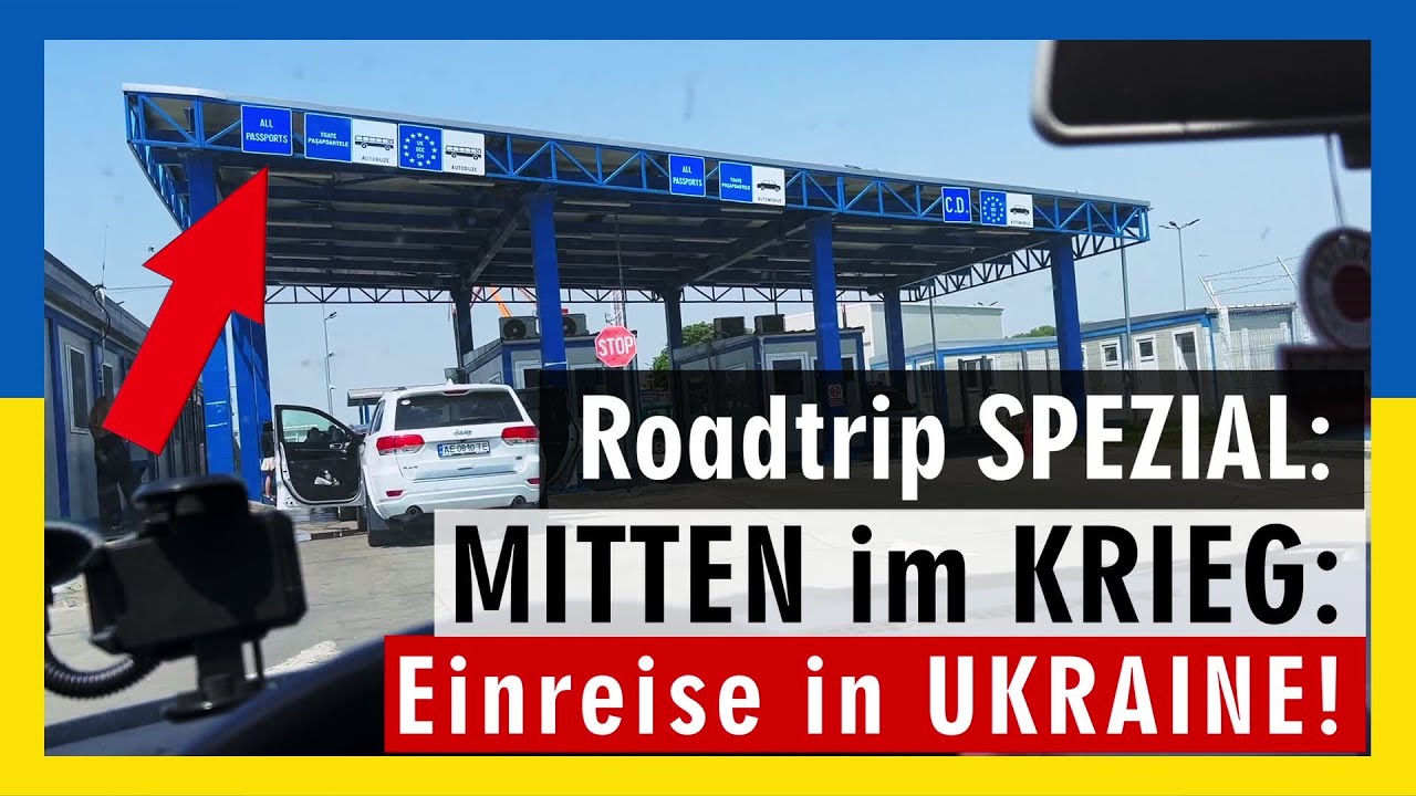 Einreise in die Ukraine im Krieg - Abenteuer an der Grenze #ukraine