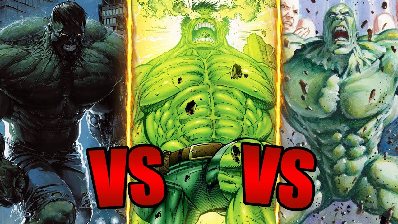 Разрушитель Миров Халк VS Бессмертный Халк VS Космический Каратель Халк | Кто победит?