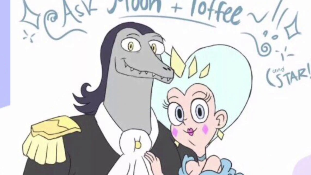 Moon and Toffee (star vs the forces of evil) Outside