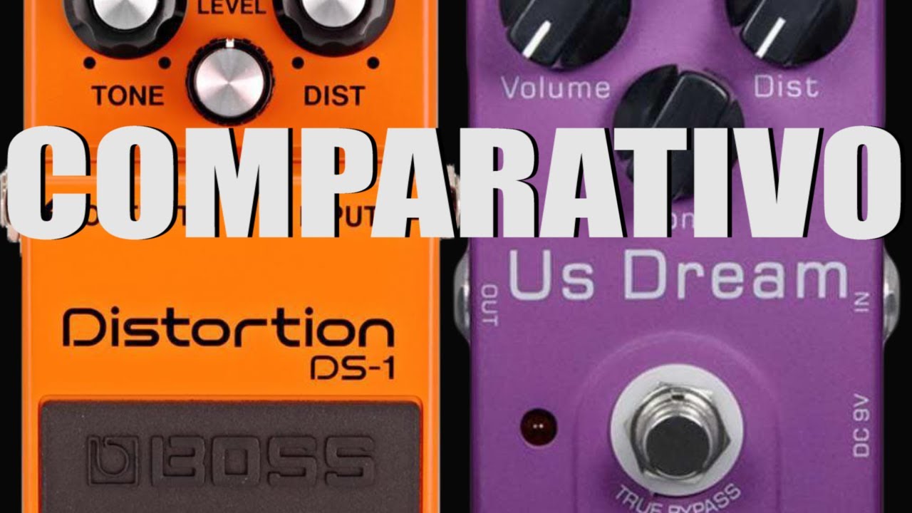 Comparativo Boss DS1 X US Dream Joyo