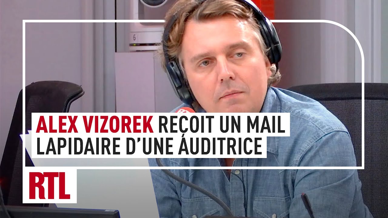 Alex Vizorek reçoit un mail lapidaire d'une auditrice après une blaque sur Hugues Aufray