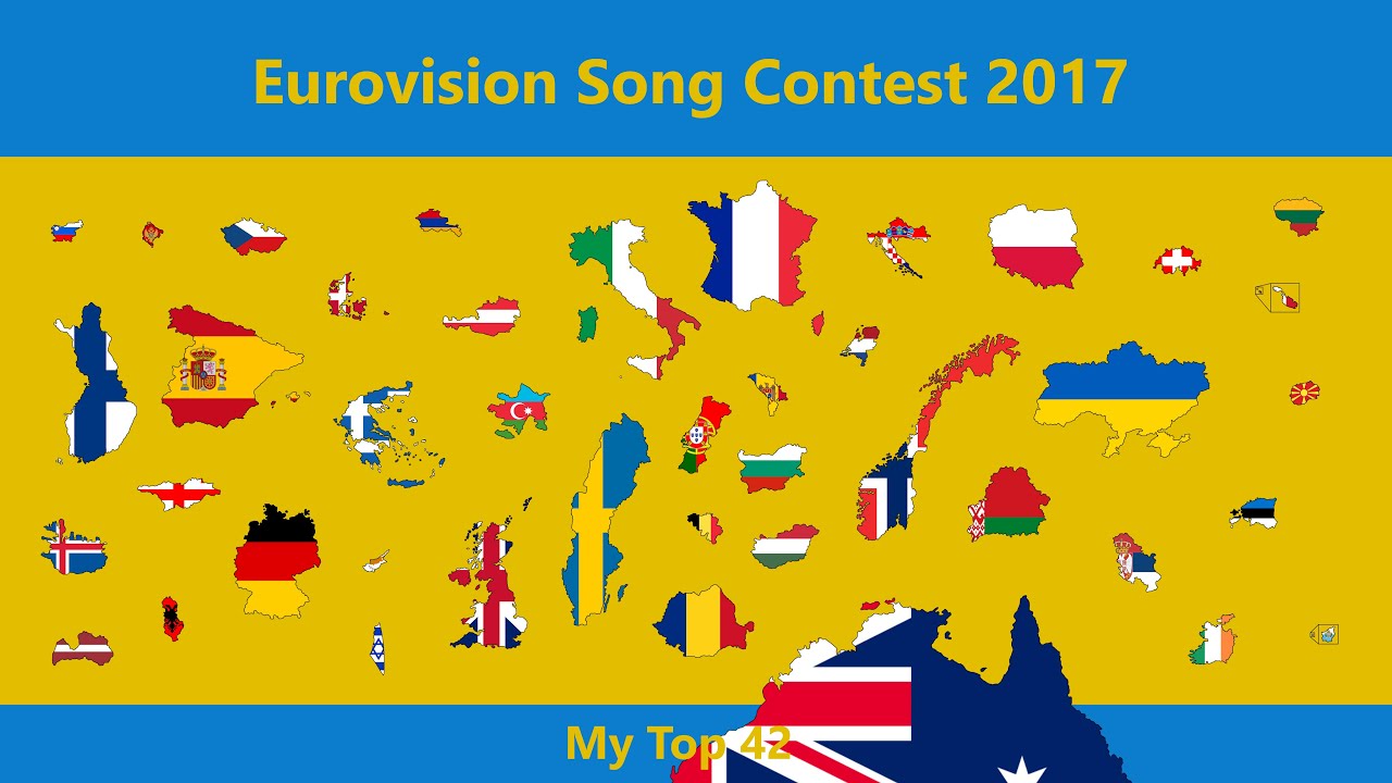 Eurovision 2017 - My Top 42
