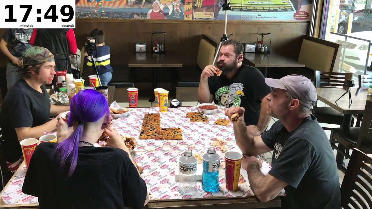 Big Mama's & Papa's Pizzeria's 50lb Pizza $4,000|Molly Schuyler, Da Garbage Disposal and Magic Mikey
