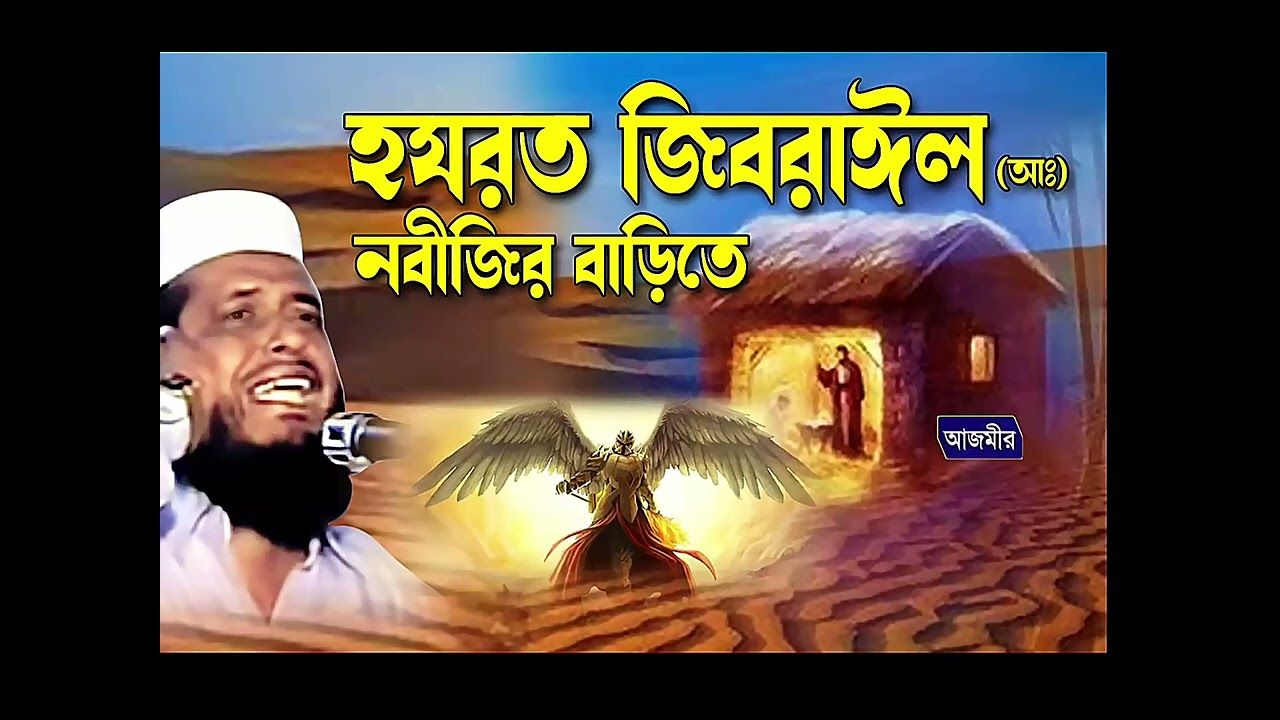 হযরত জিবরাইল (আঃ) নবীজির বাড়িতে অবাক করা ঘটনা। তোফাজ্জল হোসেন ভৈরবী। tofazzal hossain bhairovi |