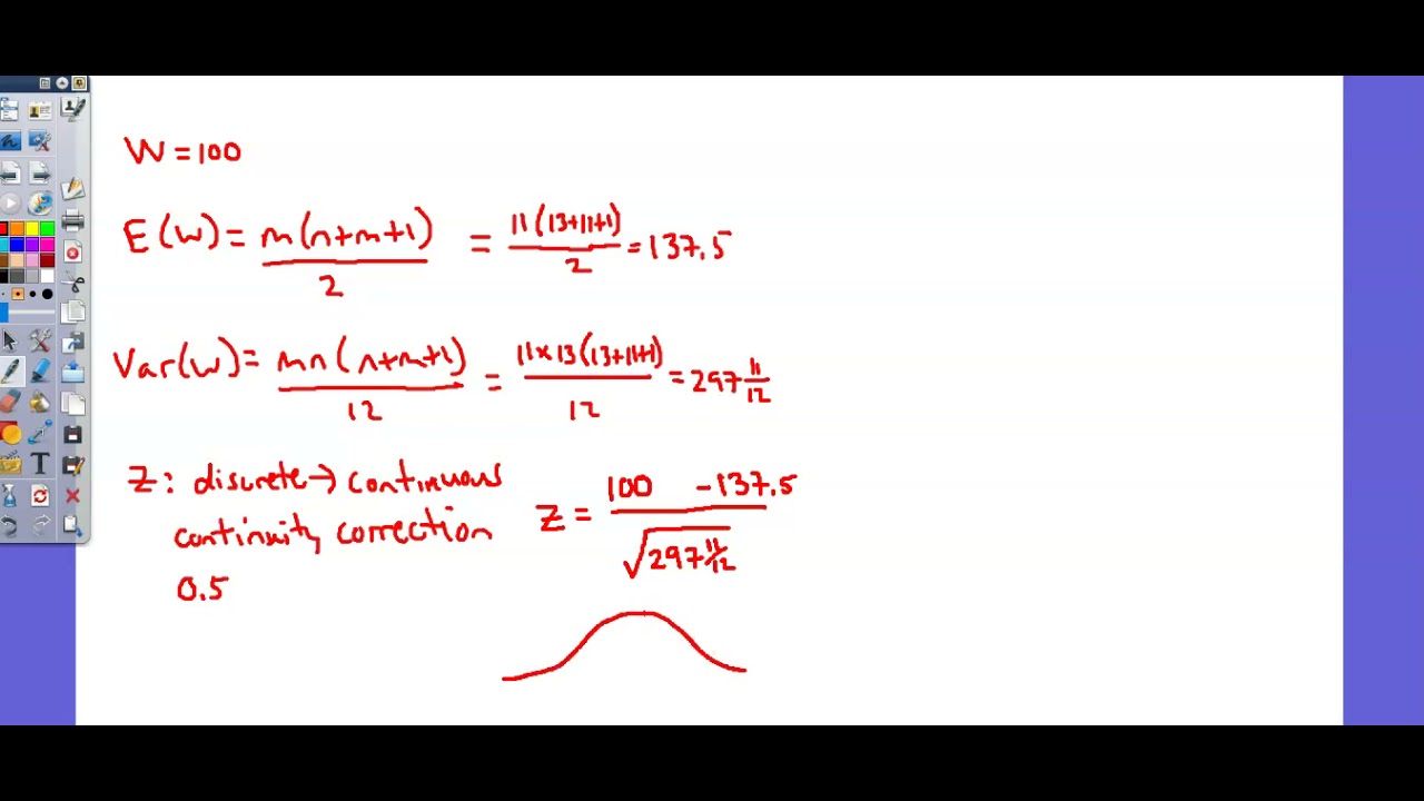 A Level 9231 Further Probability and Statistics Topic 4 Non parametric tests 5