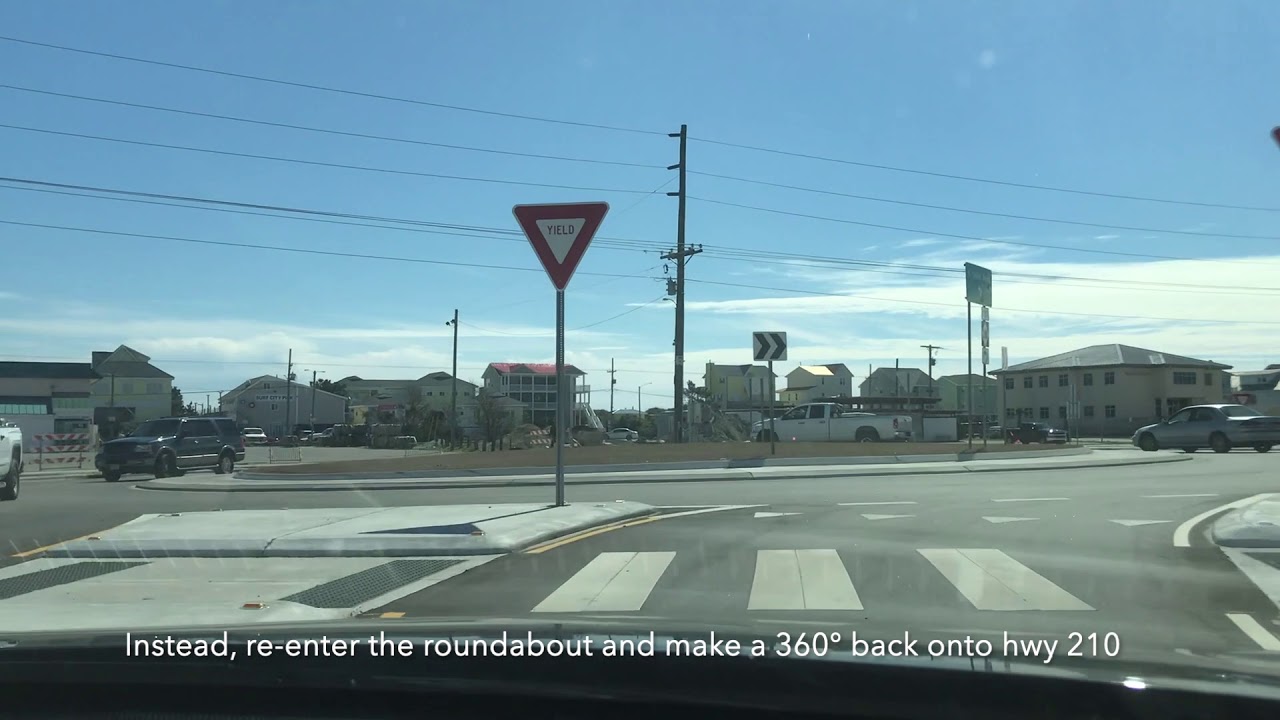 Crossing The New Surf City Bridge Into Topsail Island