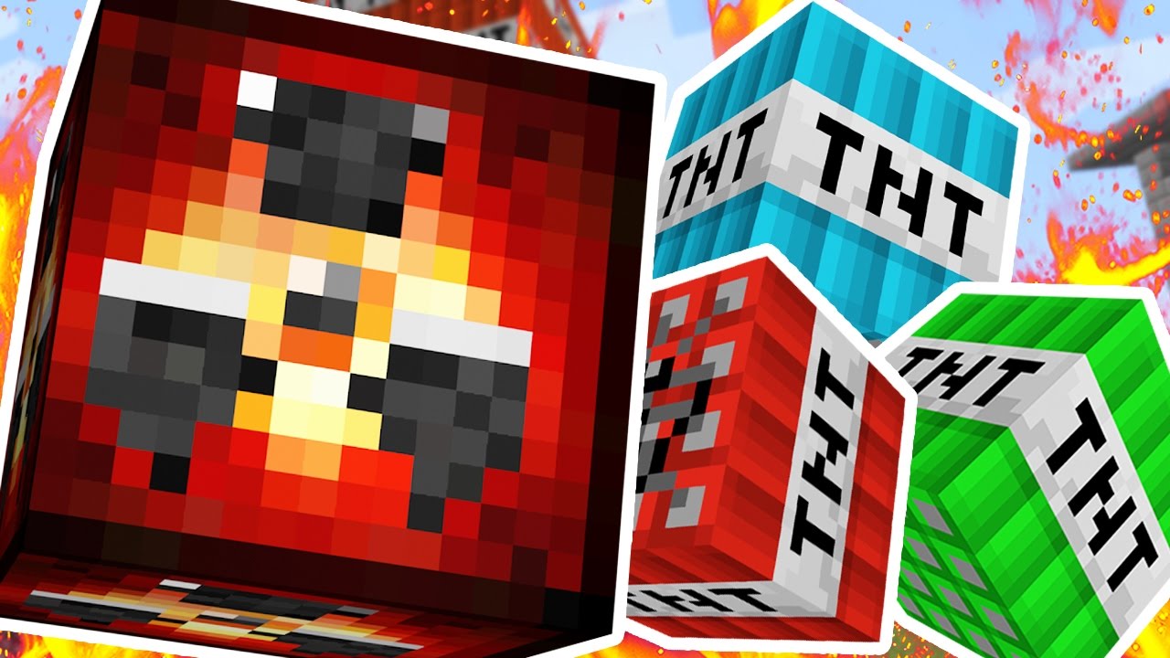 EPIC MODDED TNT WARS (NEW TNT TYPES - NUKE TNT, LAVA TNT, GRAVITY TNT) - MODDED Minigame | JeromeASF