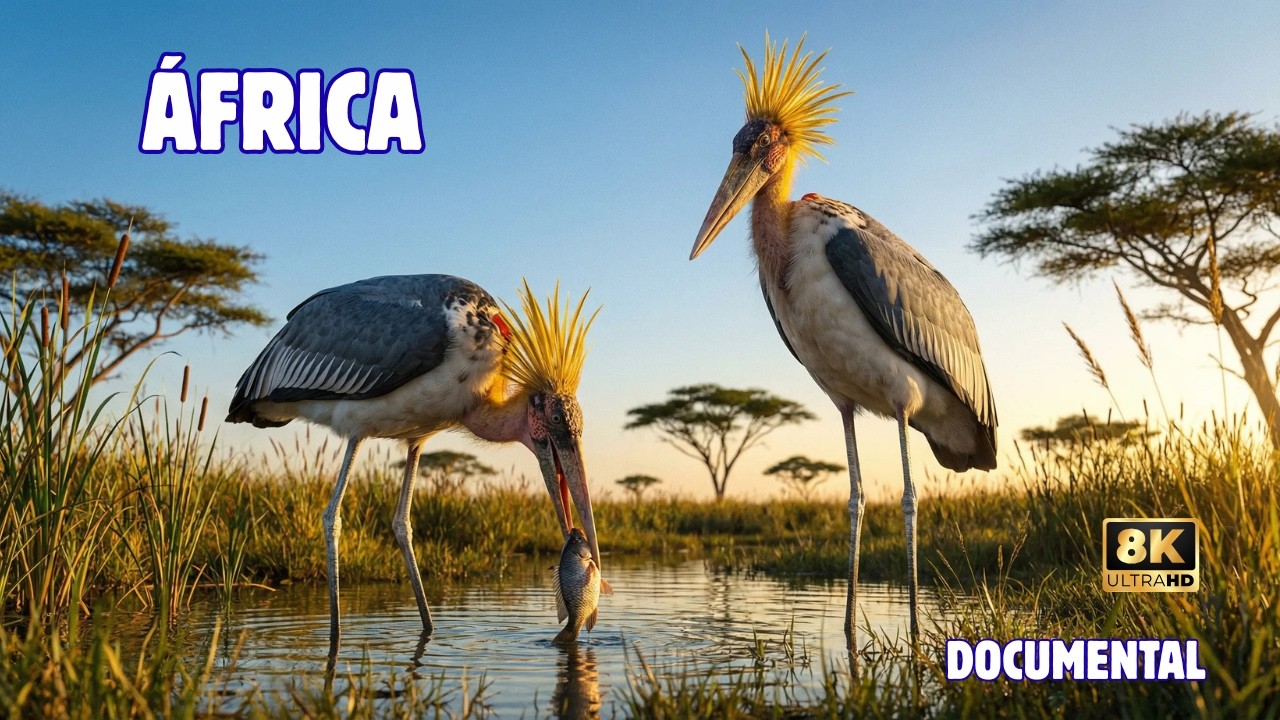 ÁFRICA: AVES Que Parecen Pintadas Por los DIOSES | DOCUMENTAL Episodio 1