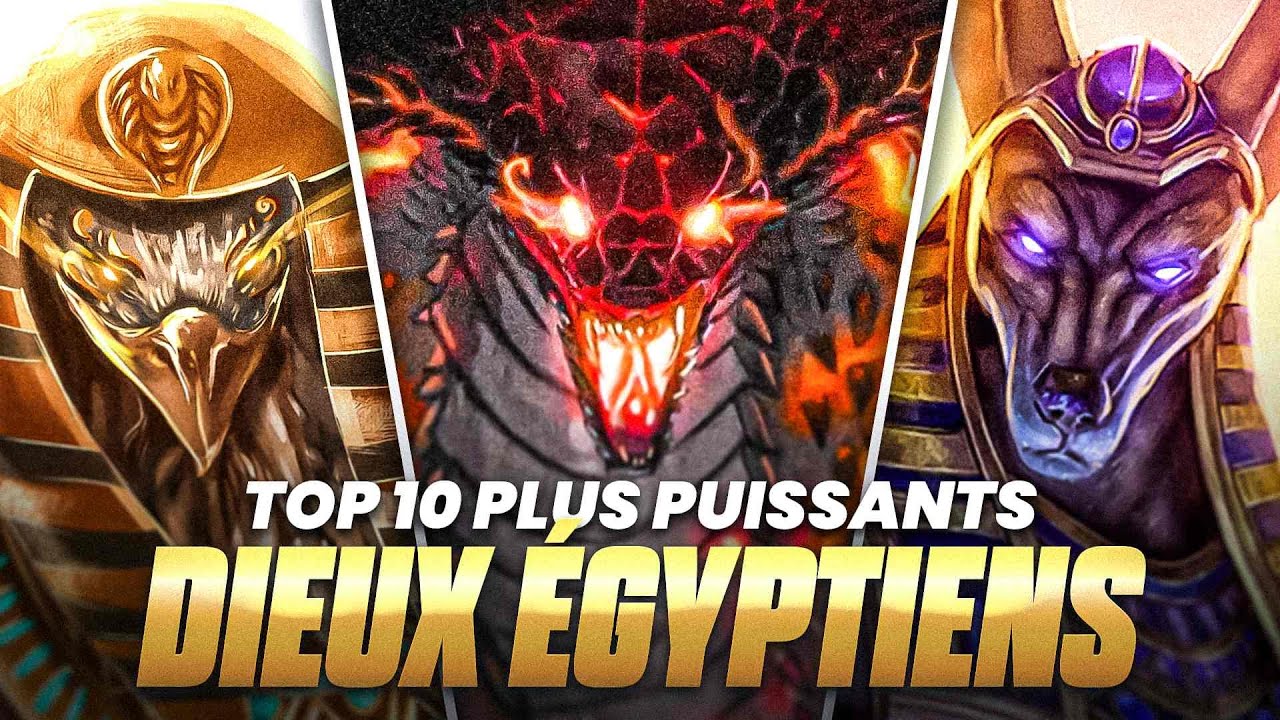 Les 10 DIEUX EGYPTIENS les plus PUISSANTS !