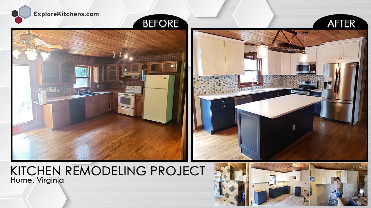 Kitchen Remodeling | A project of Explore Kitchens in Virginia
