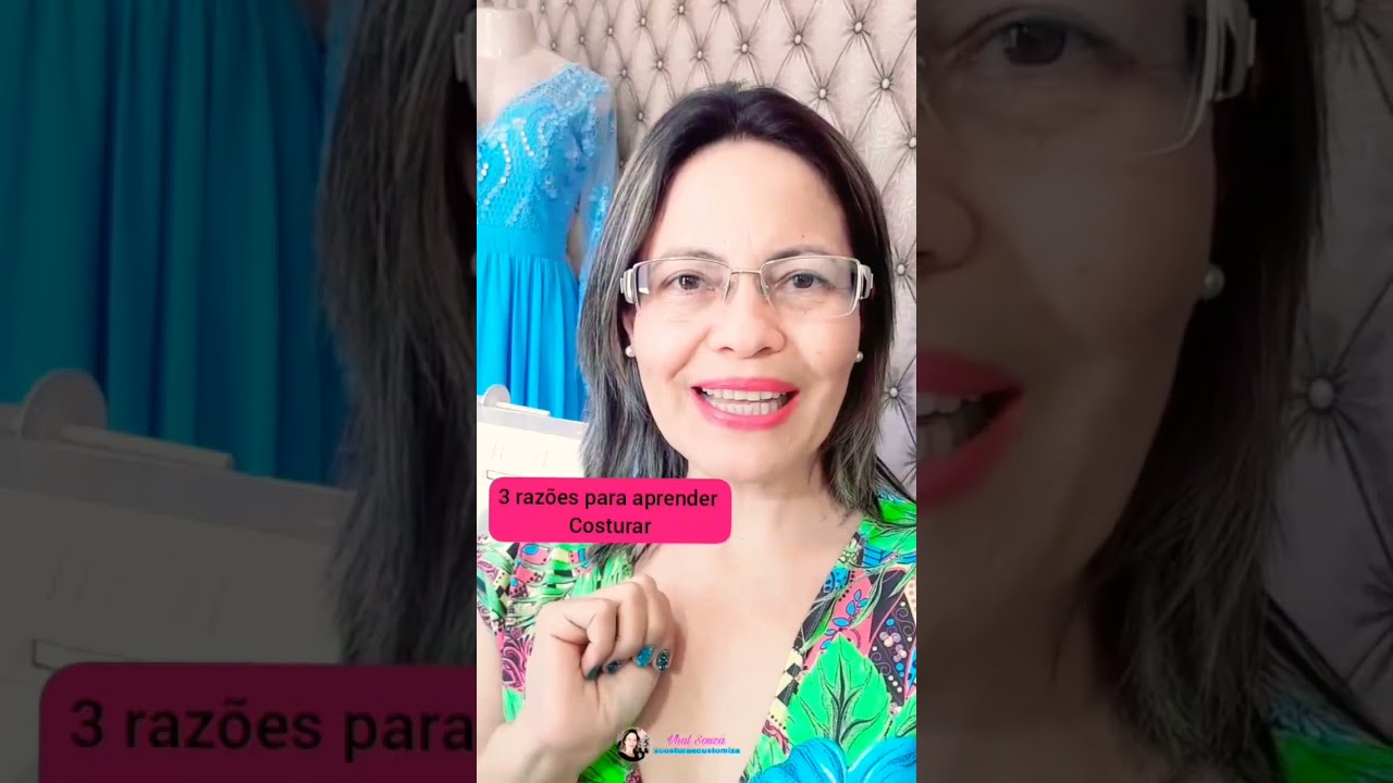 # Shorts 3 Raz&otilde;es para aprender costurar