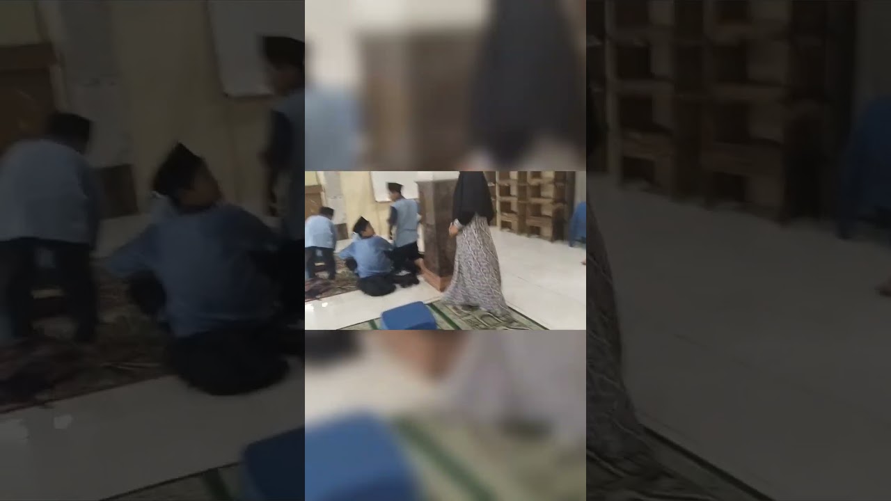 TADARRUS HARI PERTAMA RAMADHAN '47 H, SUASANA HUJAN DERAS. SANTRI TETAP SEMANGAT💪💪💪