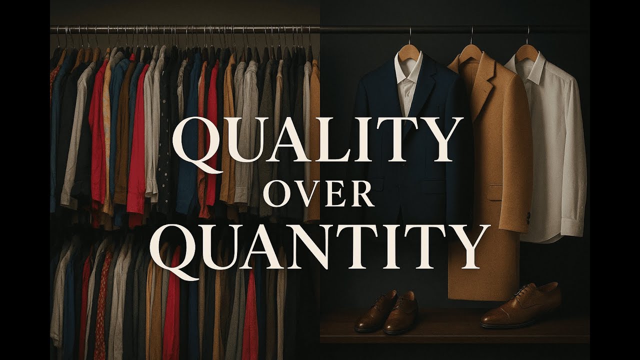 Quality Over Quantity Building a Luxury Wardrobe
