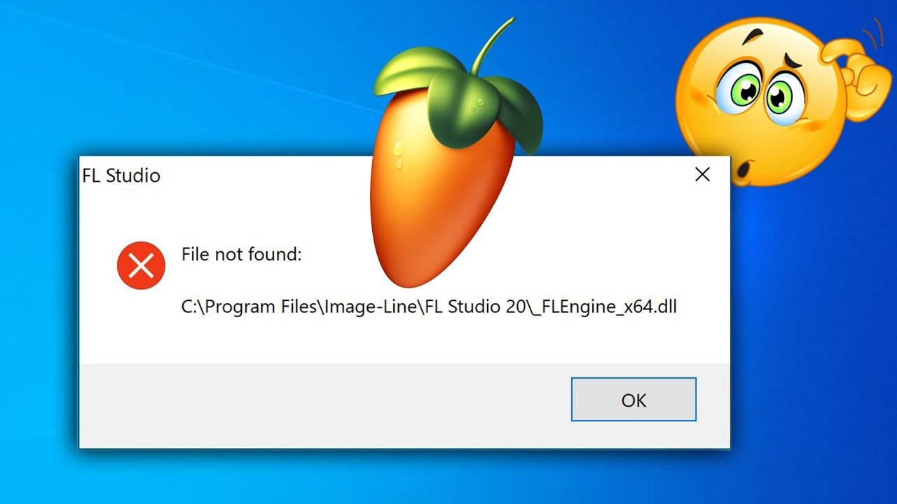 FL STUDIO 20 FILE NOT FOUND  (_FLEngine_x64.dll) FIX
