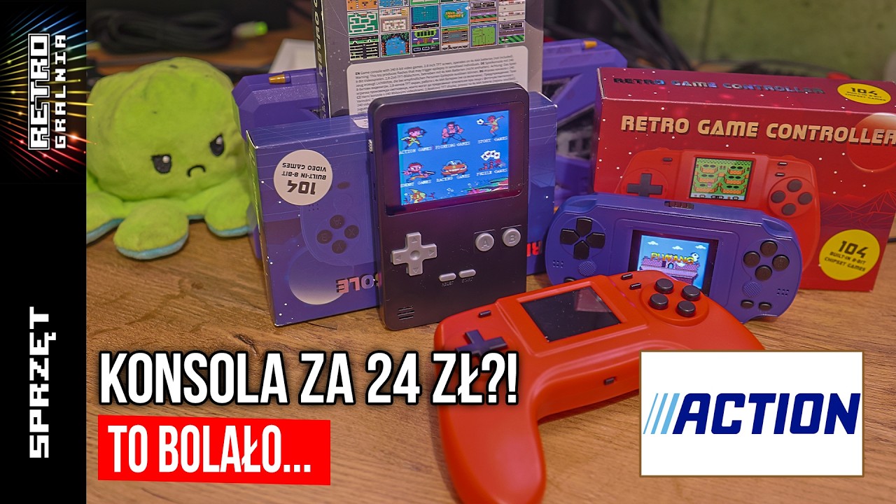 🎮 Czy konsola za 25 złotych może być dobra? Sprawdzam sprzęt z Action