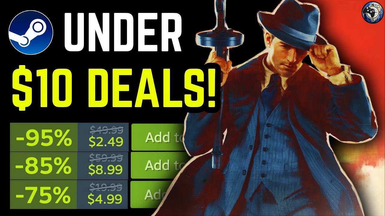 В Steam есть потрясающие игры дешевле $10, которые НЕЛЬЗЯ пропустить!