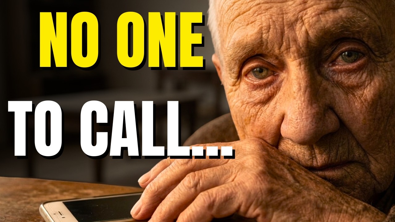I am 82 years old... I have 2 million and no one to call...
