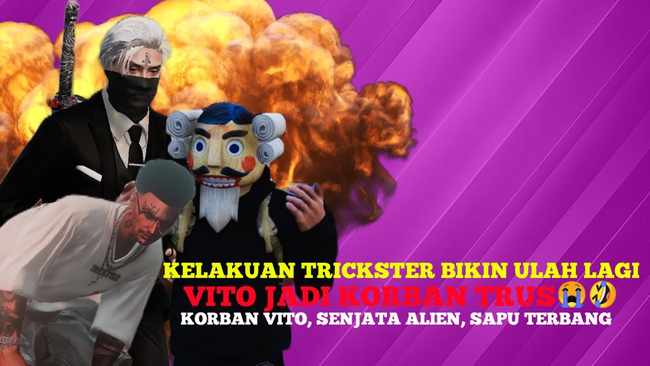 KELAKUAN YANTO KE ANAK ANAK TRICKSTER | VITO JADI KORBAN🤣 | GTA V ROLEPLAY INDONESIA