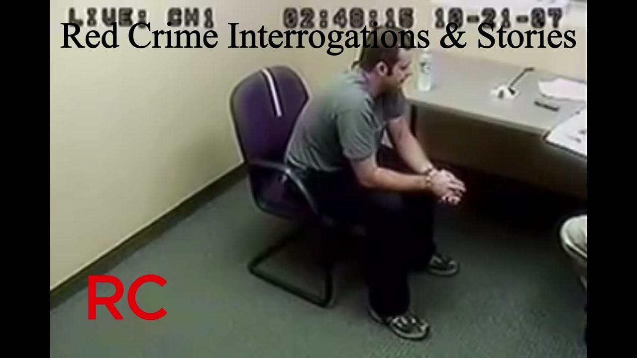 Interrogation of Officer & Online Predator (Michael Patterson) Crying.