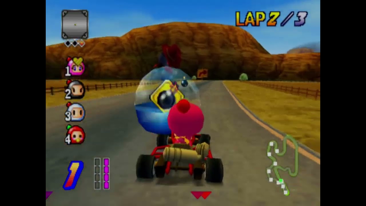 Bomberman Kart (PS2) - 2. Black Bomber Cup