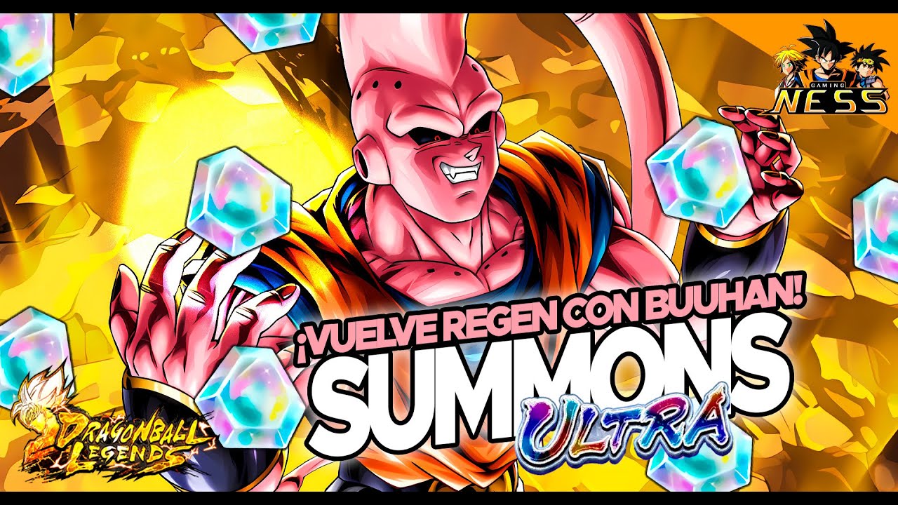 VAYA VAYA CON LAS SUMMONS A ULTRA BUUHAN | DRAGON BALL LEGENDS