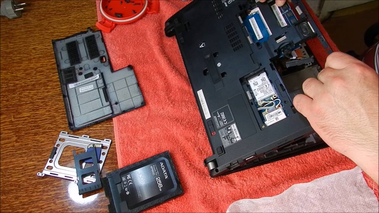 Замена кулера охлаждения на ноутбуке Acer Travelmate P633 M
