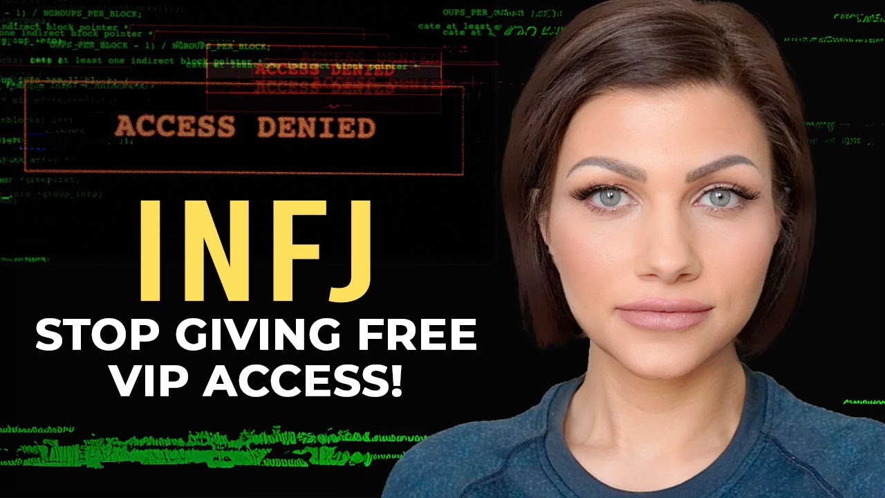 5 SIGNS YOUR INFJ ENERGY IS EXCLUSIVE (Stop Giving It Away)