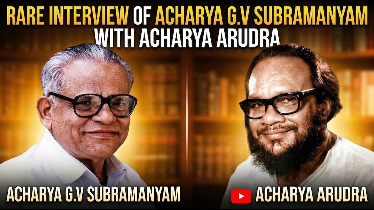 Rare Interview: Telugu Literary Legends | Historic Conversation G.V. Subrahmanyam Interviews Arudra