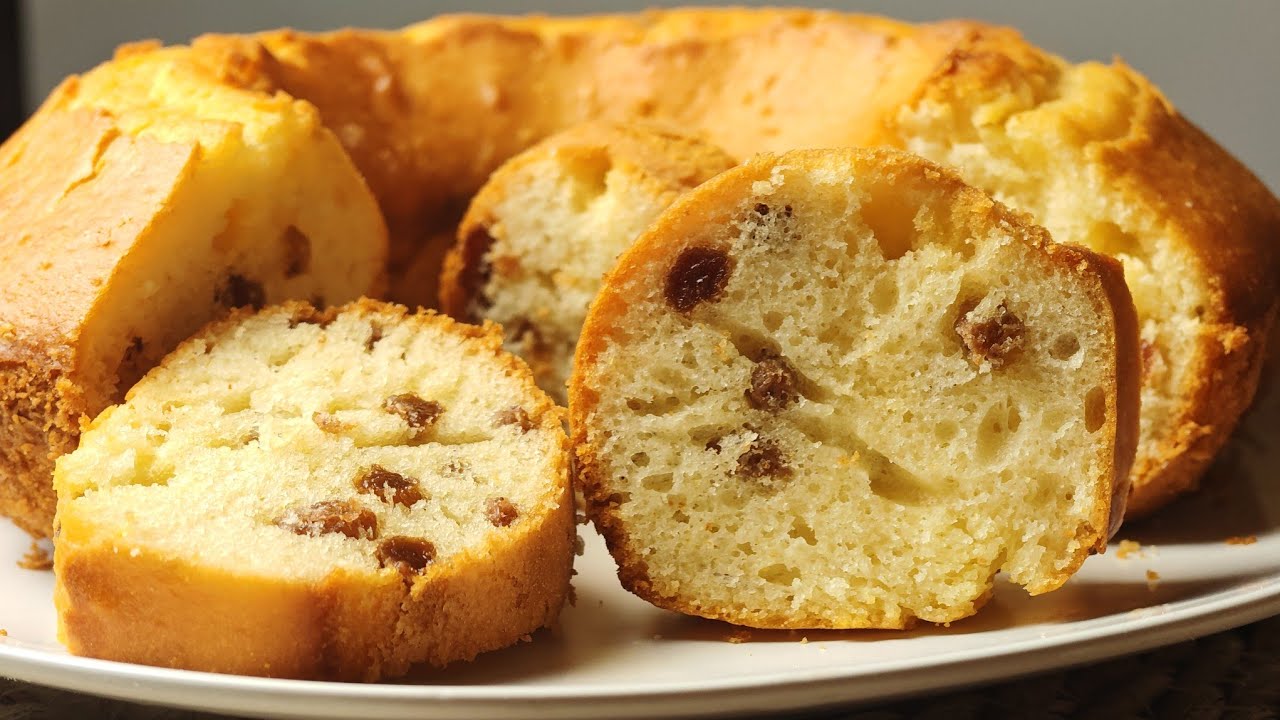 Prepare This Raisin Cake in 5 minutes for Breakfast! Very Soft and Delicious
