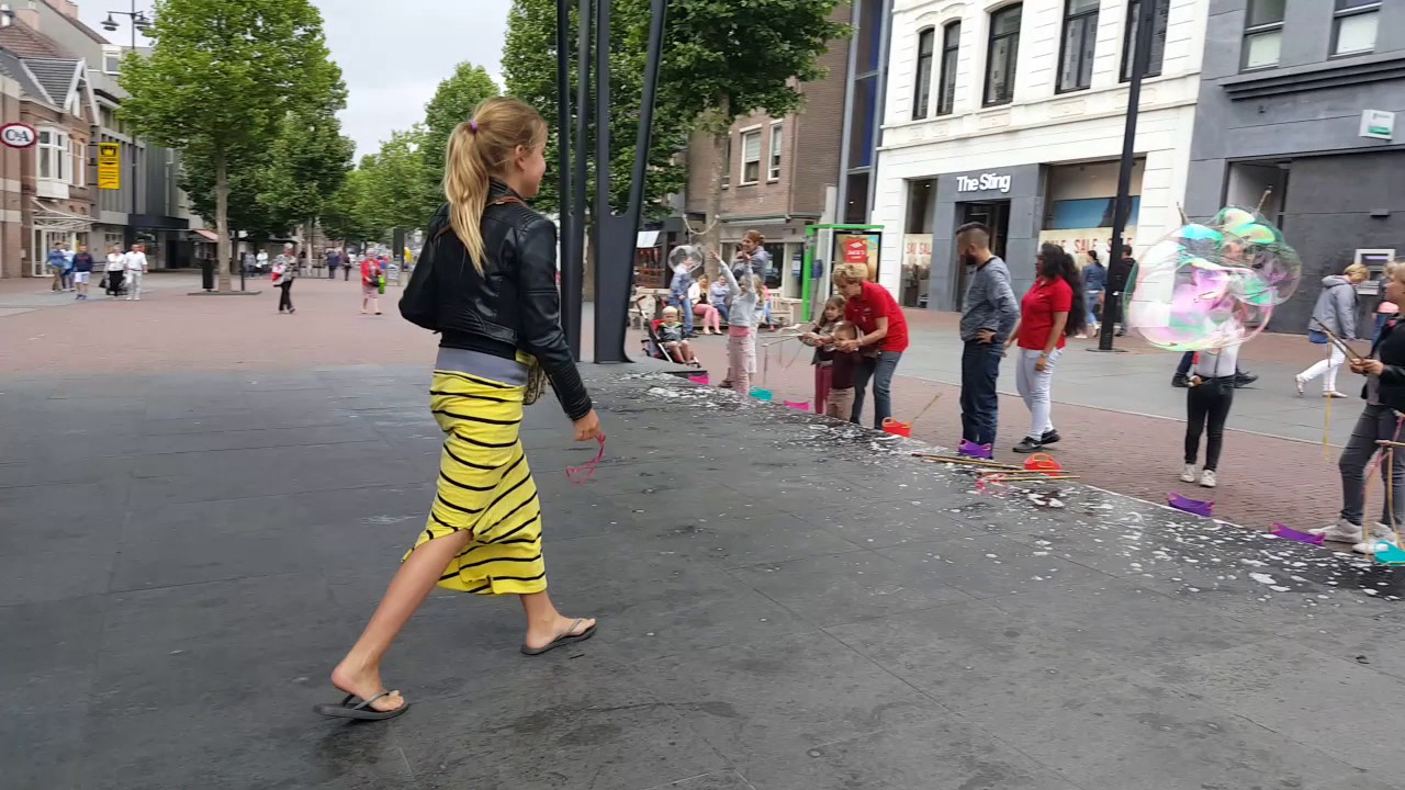 Helmond centrum belle blaas dag een feestje