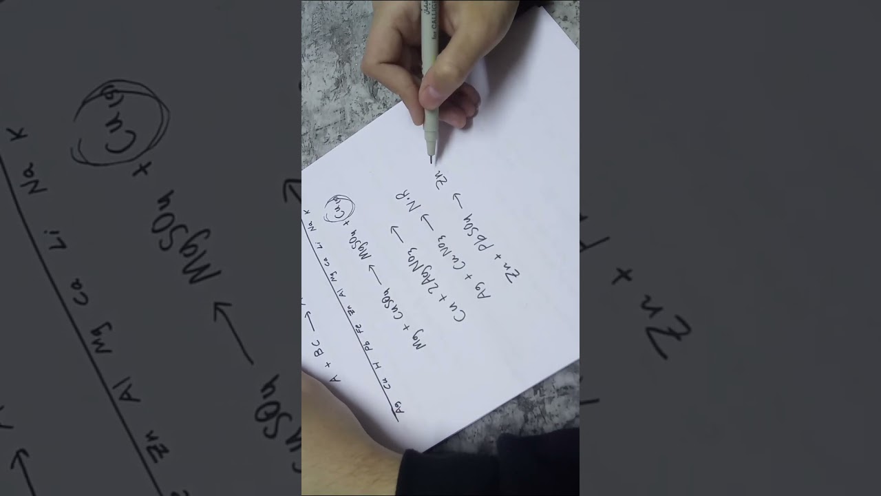 سلسلة النشاط الكيميائي (p-2)