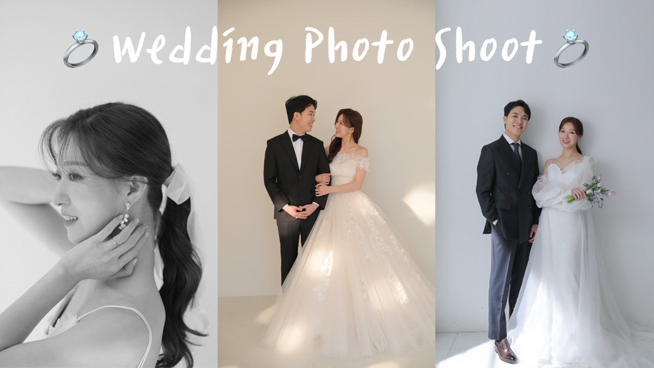 [Wedding Vlog💍] 너무너무 행복했던 웨딩촬영날👰🏻🤵🏻 라앤디스튜디오/셀레브/프랜스