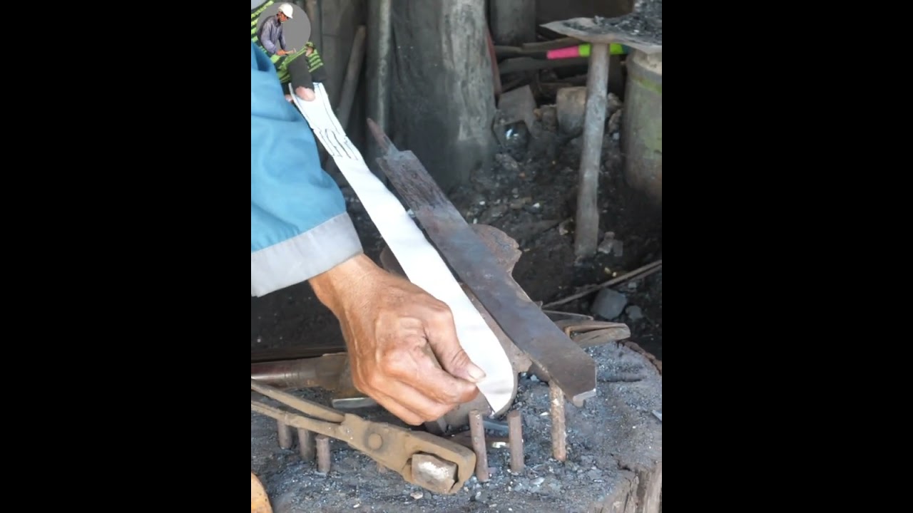 Making a ritual sword #metalworking #amazingkkdaily #blacksmith #metalworks #howto #amazing