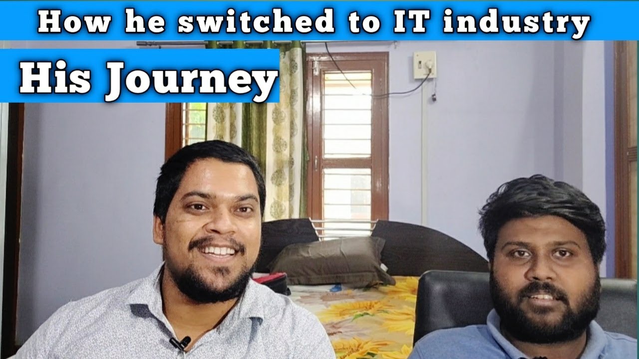 How He switched to IT industry from mechanical his Journey