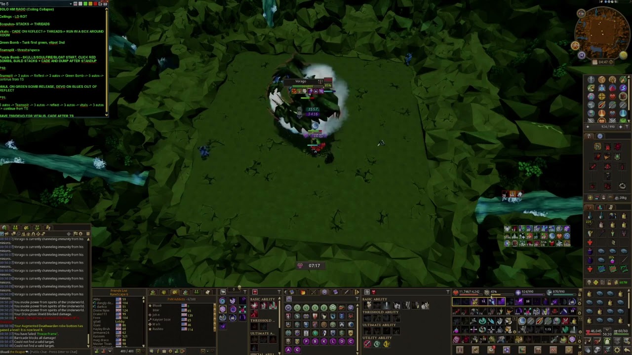 Solo HM Vorago (Ceiling Collapse) (Necromancy)