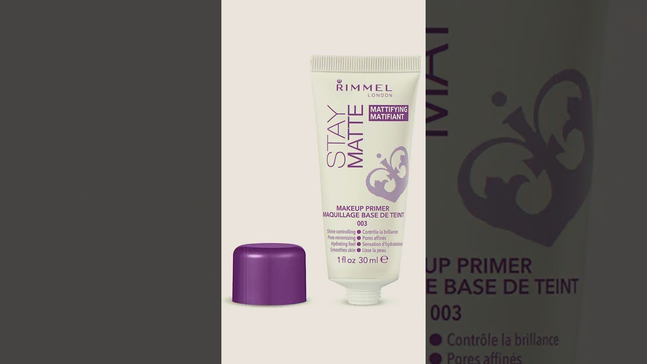 Rimmel, Stay Matte Primer and Stay Matte Setting Spray 1 Fl Oz (Pack of 2) 