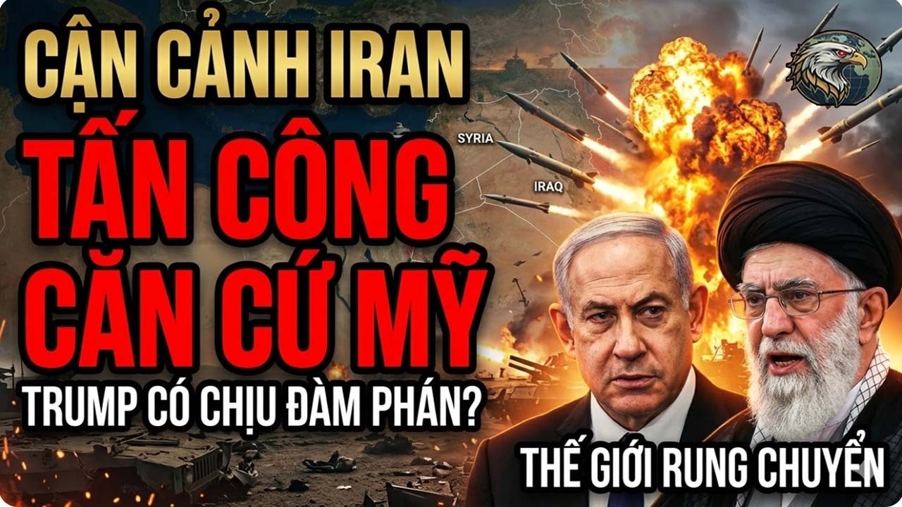 Cận Cảnh Iran Tấn Công Căn Cứ Mỹ: TRUMP CÓ CHỊU ĐÀM PHÁN? Thế Giới Rung Chuyển